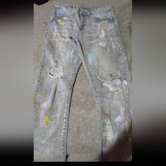 Rue21 Other - 32/30 Distressed Grey Rue 21 Premium Jeans